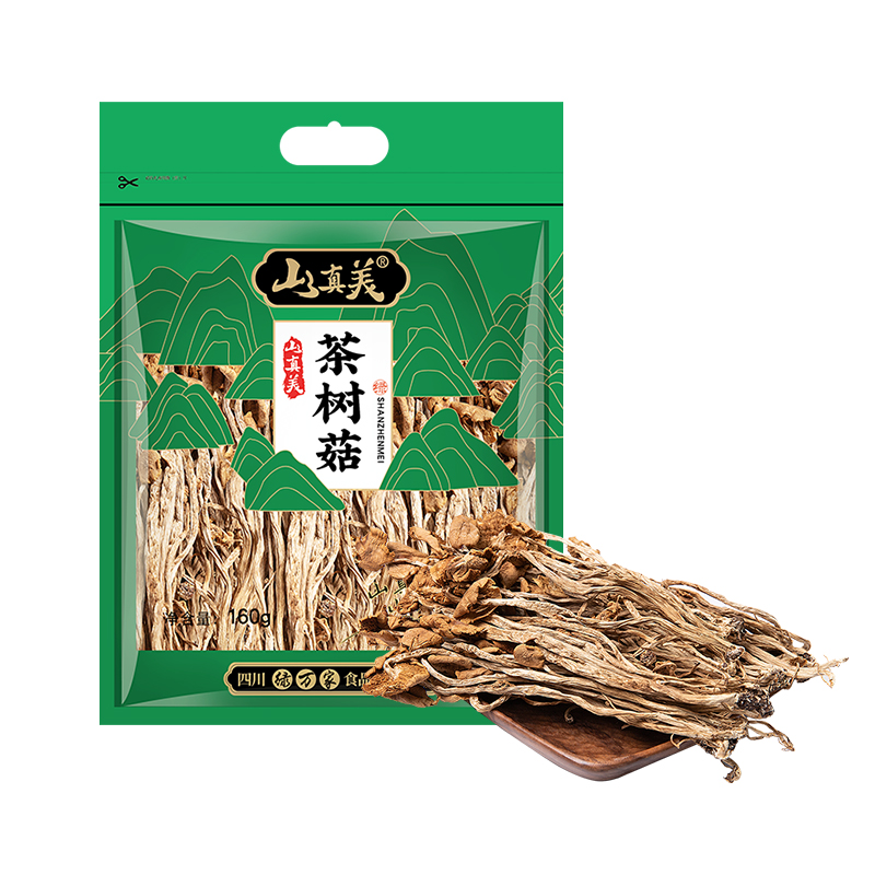 山真美茶樹(shù)菇160g